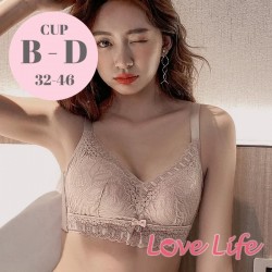 【No.9257】微光傾倒集中無網圈調整內衣 B-D杯 32-46